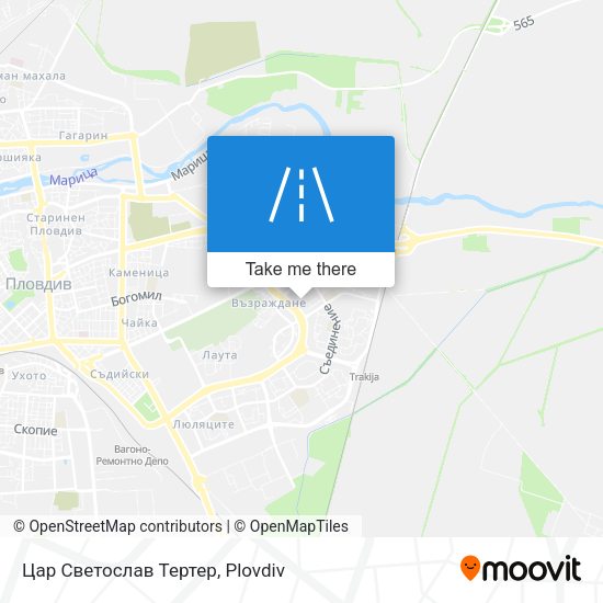 Цар Светослав Тертер map