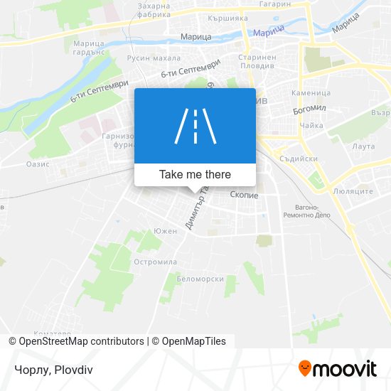 Чорлу map