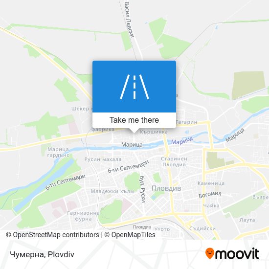 Чумерна map