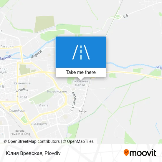Карта Юлия Вревская