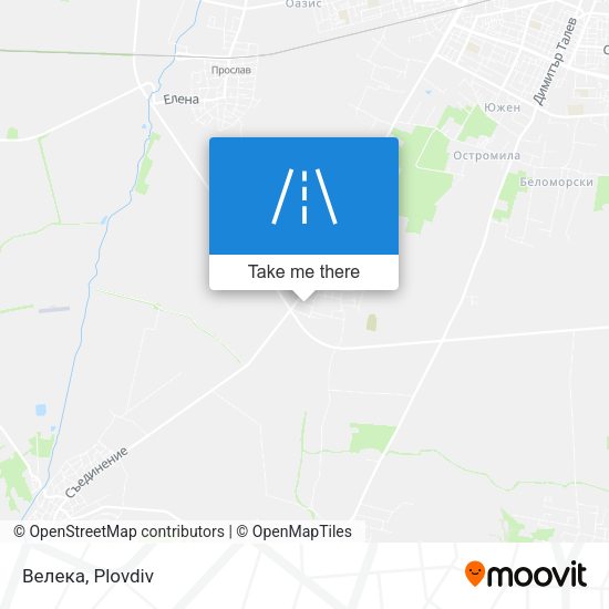 Велека map