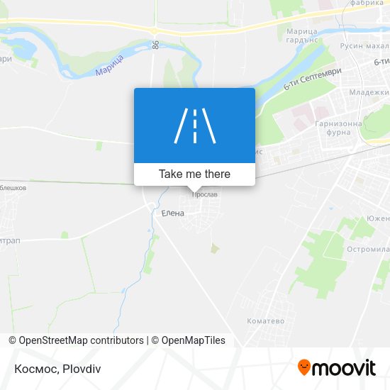 Карта Космос