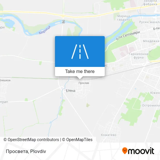 Карта Просвета