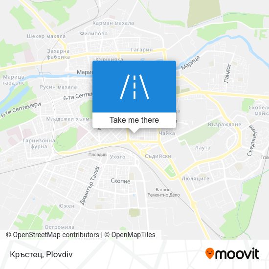 Кръстец map