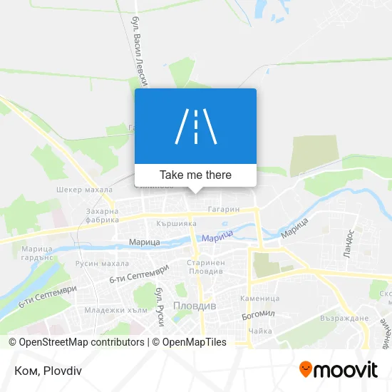 Карта Ком