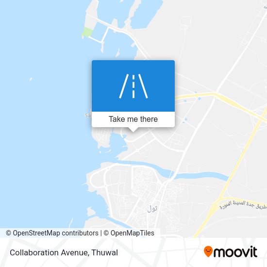 Collaboration Avenue map