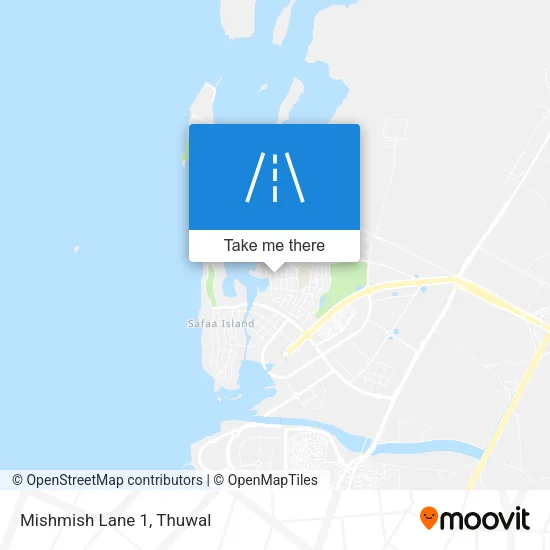Mishmish Lane 1 map