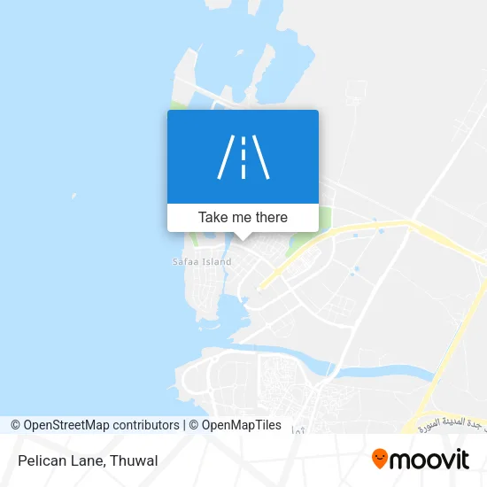 Pelican Lane map