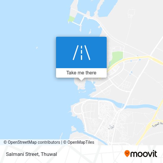 Salmani Street map