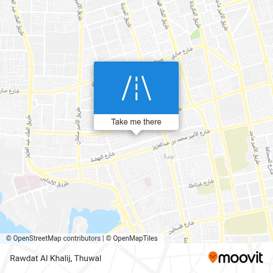 Rawdat Al Khalij map
