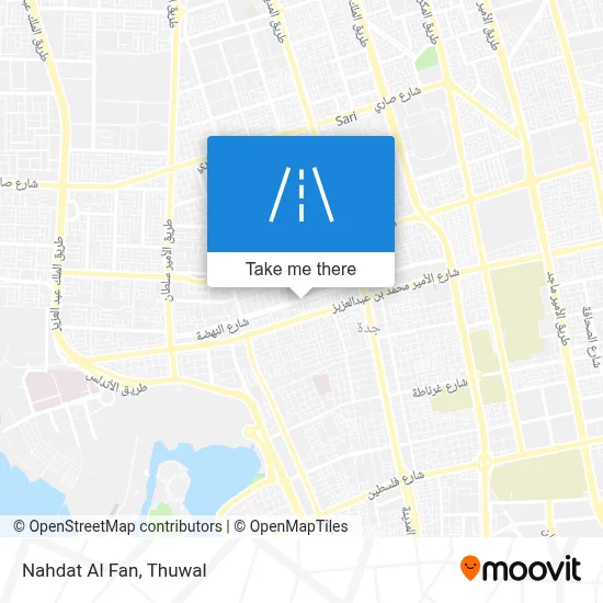 Nahdat Al Fan map