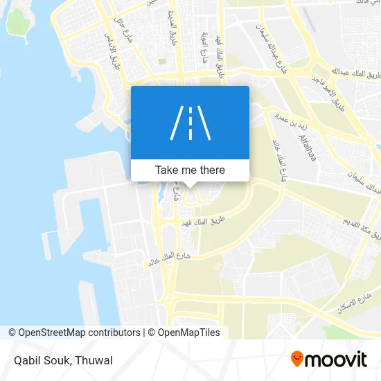 Qabil Souk map