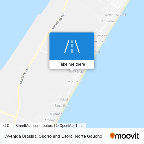 Avenida Brasília map