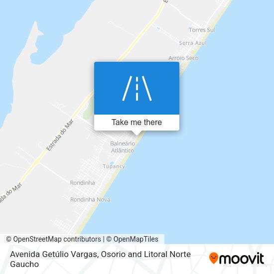 Avenida Getúlio Vargas map