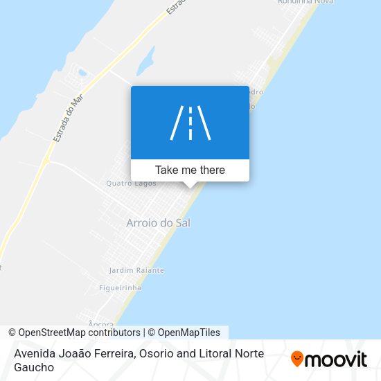 Avenida Joaão Ferreira map