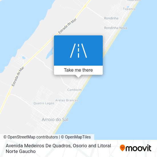 Avenida Medeiros De Quadros map