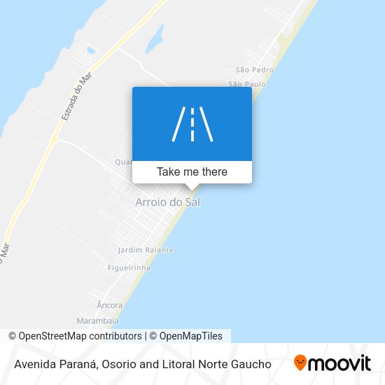 Avenida Paraná map