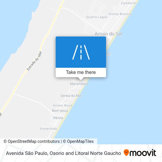 Avenida São Paulo map