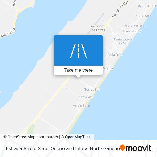 Estrada Arroio Seco map