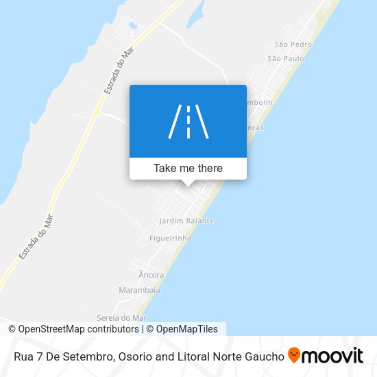 Rua 7 De Setembro map