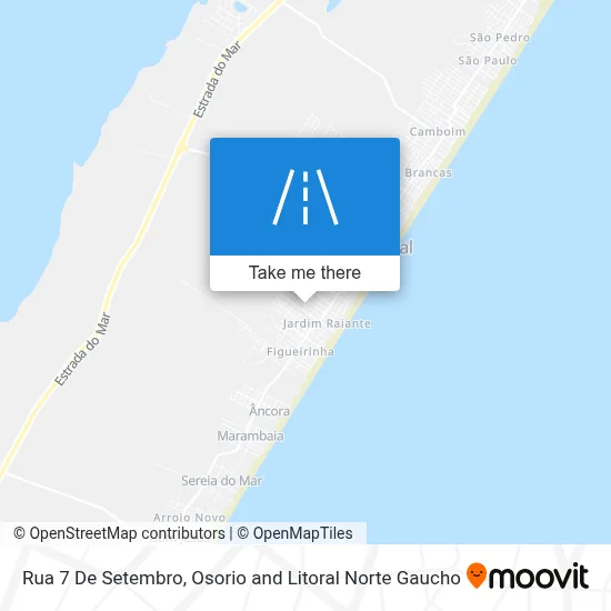 Rua 7 De Setembro map