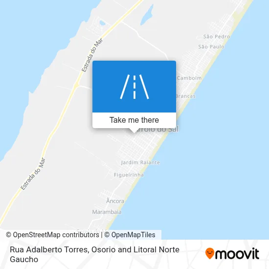 Rua Adalberto Torres map