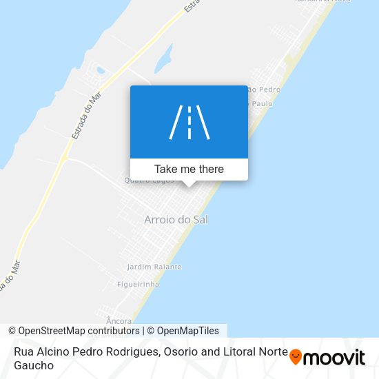 Rua Alcino Pedro Rodrigues map