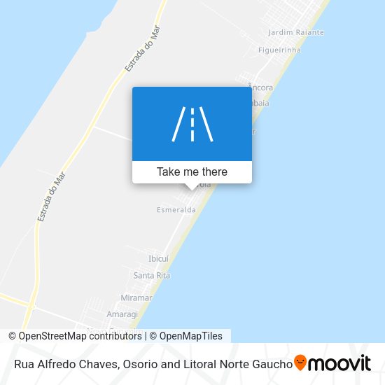Rua Alfredo Chaves map
