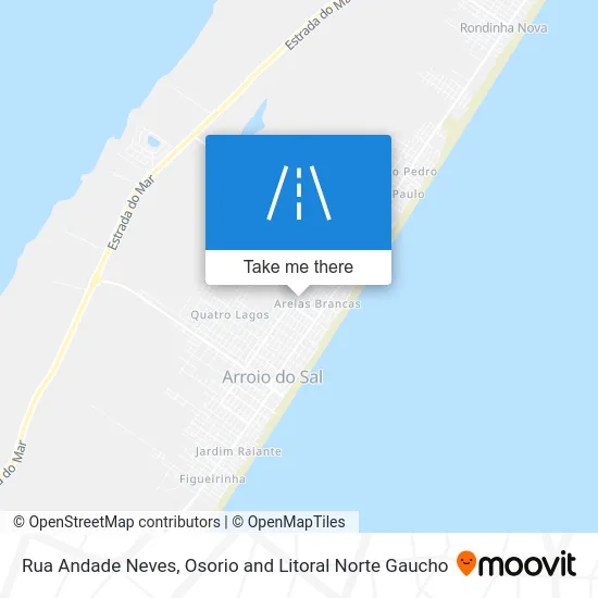Rua Andade Neves map