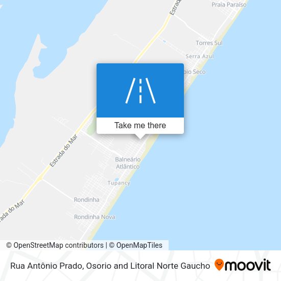 Rua Antônio Prado map