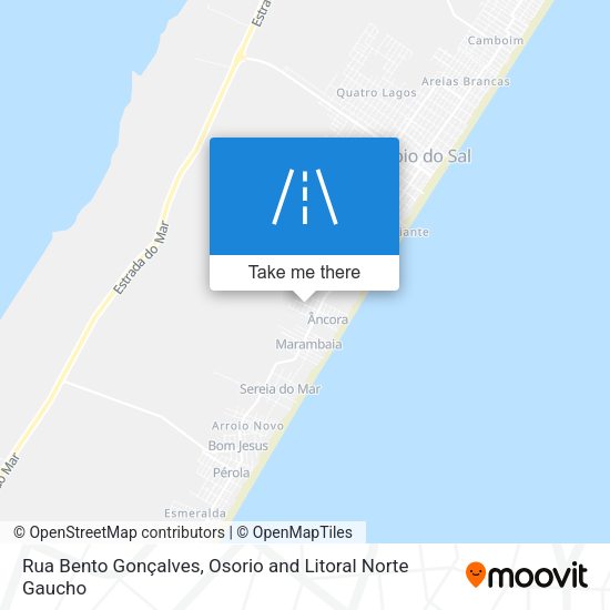 Rua Bento Gonçalves map