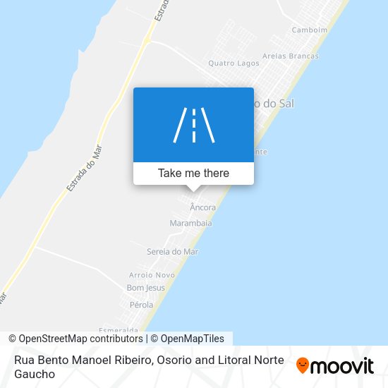 Rua Bento Manoel Ribeiro map