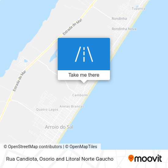 Rua Candiota map