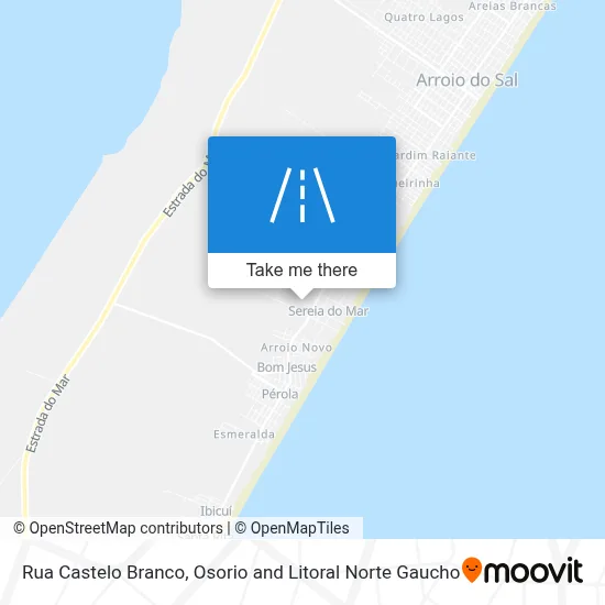 Rua Castelo Branco map