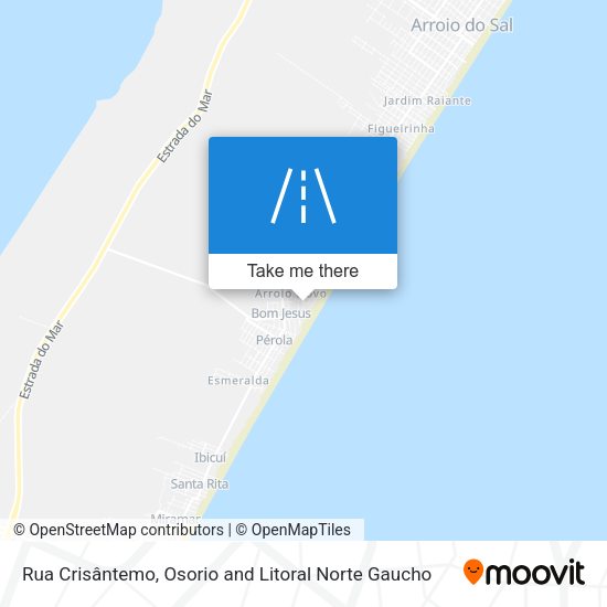Rua Crisântemo map