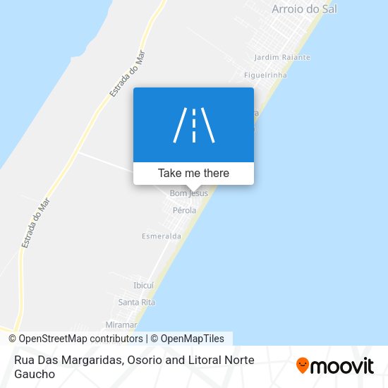 Rua Das Margaridas map