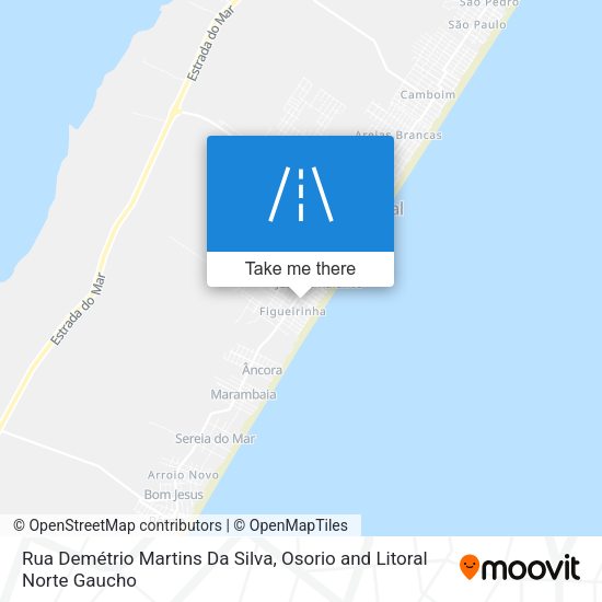 Rua Demétrio Martins Da Silva map