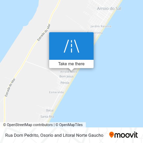 Rua Dom Pedrito map