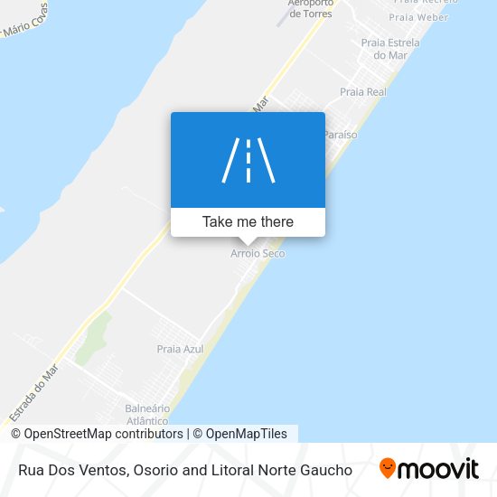 Rua Dos Ventos map