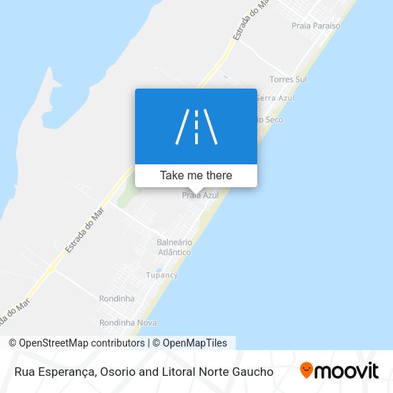 Rua Esperança map