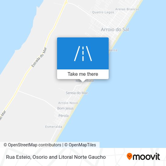 Rua Esteio map
