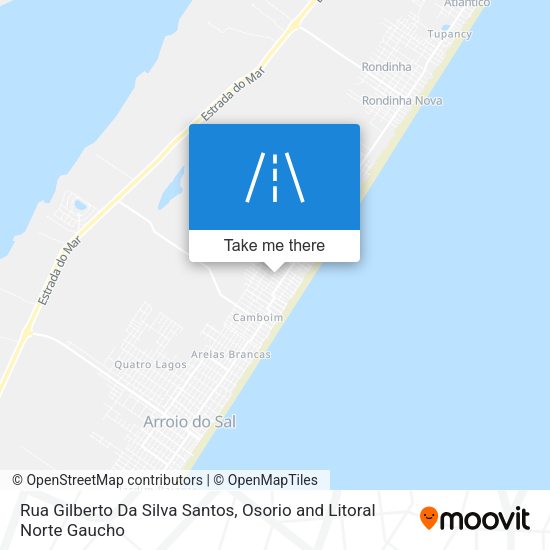 Rua Gilberto Da Silva Santos map