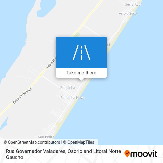 Rua Governador Valadares map