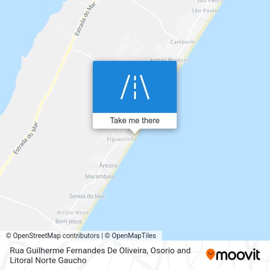 Rua Guilherme Fernandes De Oliveira map
