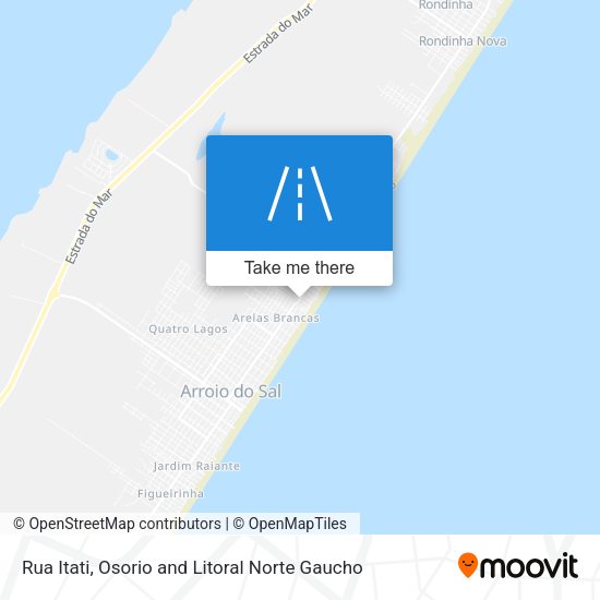 Rua Itati map