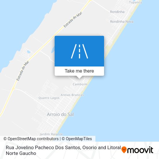Rua Jovelino Pacheco Dos Santos map