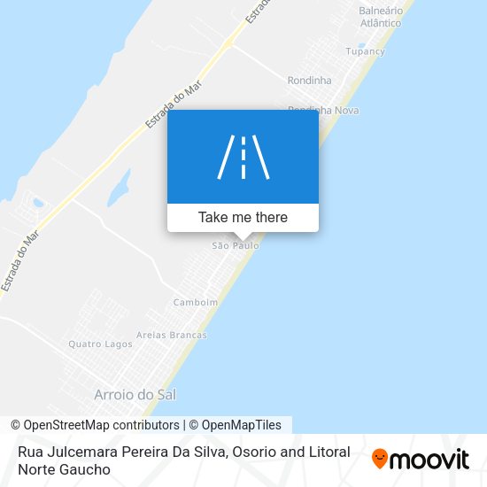 Rua Julcemara Pereira Da Silva map