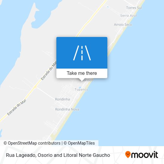 Rua Lageado map