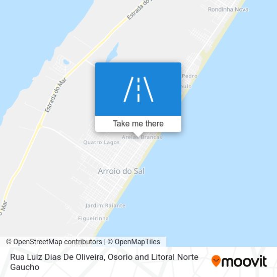 Rua Luiz Dias De Oliveira map