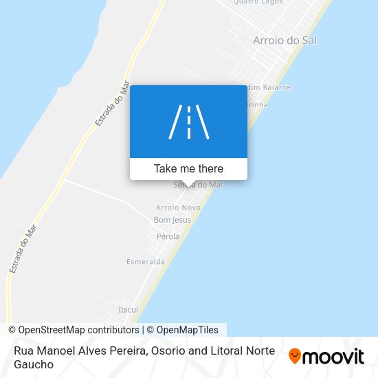 Rua Manoel Alves Pereira map